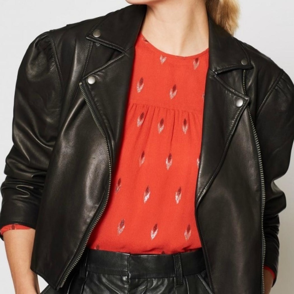 Joie Necia Leather Jacket